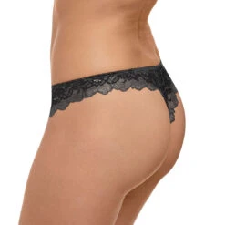 Wacoal Lace PerfectionTanga -Fashion Lingerie Store large 3 2746 black