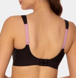 Triaction Extreme Lite Wirefree Sports Bra -Fashion Lingerie Store large 3 3769 black