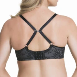 Waffles 3D Spacer Nursing Bra -Fashion Lingerie Store large 3 3842 black