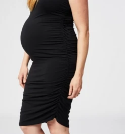 Eclair Maternity Dress -Fashion Lingerie Store large 3 4479 black