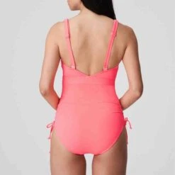 Holiday Triangle Padded Swimsuit -Fashion Lingerie Store large 3 4697 pink