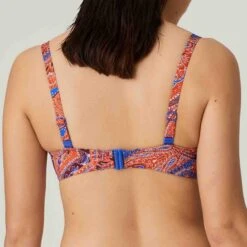 Casablanca Padded Balcony Bikini Top -Fashion Lingerie Store large 3 4855 print