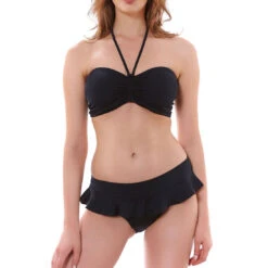 Remix Padded Bandeau Bikini Top -Fashion Lingerie Store large 3 490 black