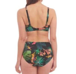 Monteverde Gathered Full Cup Bikini Top -Fashion Lingerie Store large 3 4943 black