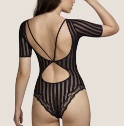 Johnson Bodysuit -Fashion Lingerie Store large 3 5321 black