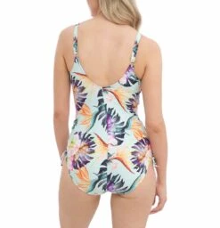 Paradiso Twist Front Swimsuit With Adjustable Leg -Fashion Lingerie Store large 3 5513 print
