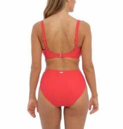 Almeria Gathered Full Cup Bikini Top -Fashion Lingerie Store large 3 5700 red