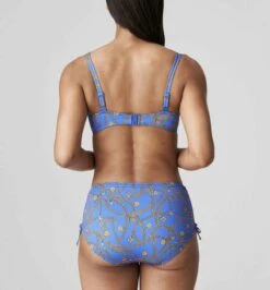 Olbia Padded Balcony Bikini Top -Fashion Lingerie Store large 3 5730 blue