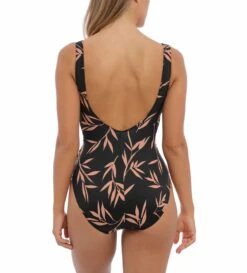 Luna Bay Uw Plunge Swimsuit -Fashion Lingerie Store large 3 5793 black