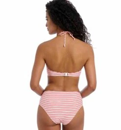 New Shores Halter Bikini Top -Fashion Lingerie Store large 3 5936 red