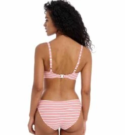 New Shores Plunge Bikini Top -Fashion Lingerie Store large 3 5940 red