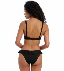 Jewel Cove Plain High Apex Bikini Top With J Hook 7 Jewel Cove Plain High Apex Bikini Top With J Hook -Fashion Lingerie Store large 3 5965 black
