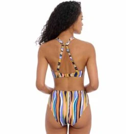 Torra Bay High Apex Bikini Top -Fashion Lingerie Store large 3 5997 print