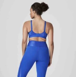 The Game Wirefree Sports Bra -Fashion Lingerie Store large 3 6194 blue