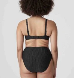 Solta Half Padded Plunge Bikini Top -Fashion Lingerie Store large 3 6201 black