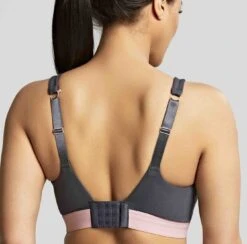 Panache Ultra Perform Non Padded Sports Bra -Fashion Lingerie Store large 3 6314 grey