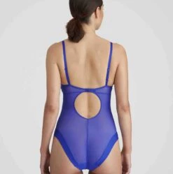 MARIE JO Nellie Bodysuit -Fashion Lingerie Store large 3 6454 blue